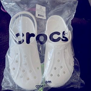 White Crocs